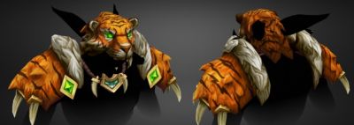 Модели шлема и наплечников тролля-друида от Handclaw - noob-club.ru