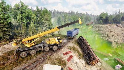 Saber тизерит для RoadCraft дополнение Rebuild Expansion с новыми картами и техникой - gametech.ru