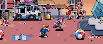 Скотт и Рамона отправляются в безумное приключение по Торонто: Геймплей Scott Pilgrim EX - gamemag.ru - Сан-Диего
