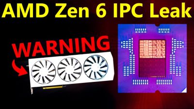 AMD по слухам, готовит игровые процессоры Zen 6 с 12 ядрами, 24 потоками, частотой до 7 ГГц и 240 МБ кэша 2-Hi X3D - playground.ru