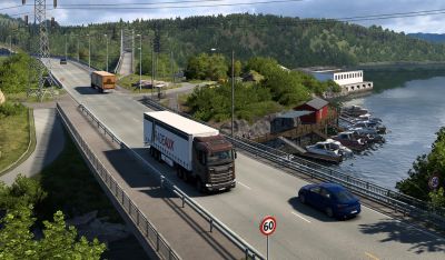 Скотт Коутон - В Euro Truck Simulator 2 добавят город на четырёх островах. Новые скриншоты дополнения Nordic Horizons - gametech.ru
