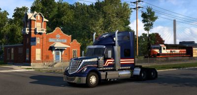 Детализированный Куинси в American Truck Simulator. Новые скриншоты дополнения со штатом Иллинойс - gametech.ru - Сша - штат Иллинойс - state Illinois