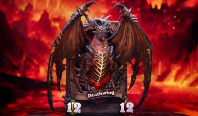 Воплощение Катаклизма: HEX Collectibles открыла предзаказ на статую Смертокрыла из Hearthstone - gametech.ru