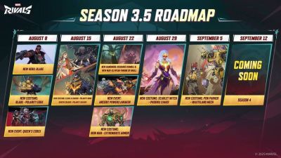 Опубликована дорожная карта второй половины третьего сезона Marvel Rivals - mmo13.ru