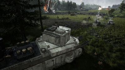 Паровые танки и разрушаемый мир в первом геймплее стратегии Veil of Ashes - gametech.ru