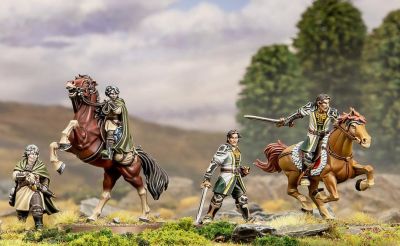 Команда настольной игры Middle Earth Strategy Battle Game показала миниатюры Фреалафа Хильдесона и Олвин - gametech.ru