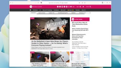 Microsoft Edge тестирует экспериментальный интерфейс Olympia UI с фокусом на ИИ - playground.ru