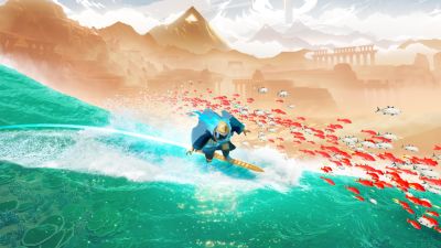 Атмосферное приключение Sword of the Sea от авторов Journey получило хорошие оценки от критиков - playground.ru