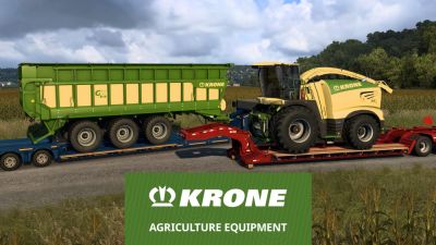 Анонсировано дополнение с сельскохозяйственной техникой KRONE для Euro Truck Simulator 2 и American Truck Simulator - playground.ru - Сша