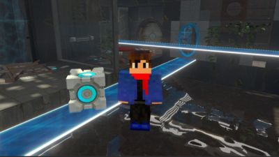 Энтузиасты создали собственный ремейк Portal 2 в Minecraft – на это ушло более 5 лет - games.24tv.ua