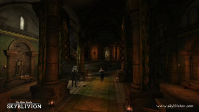 Создатели Skyblivion показали обновлённый замок графа Мариуса Каро - playground.ru