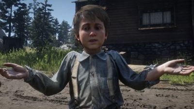 Джон Марстон - Странная модификация для RDR 2 превращает сына протагониста в смертельное оружие - games.24tv.ua