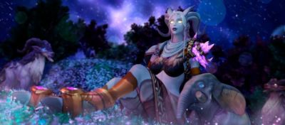 3D-иллюстрации с персонажами World of Warcraft от Elwynn Bakery - noob-club.ru