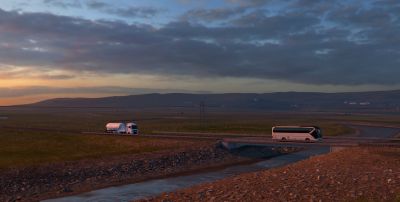 Создатели Euro Truck Simulator 2 бросили вызов сообществу — предлагают геолоцировать кадры из «страны огня и льда» - gametech.ru - Исландия