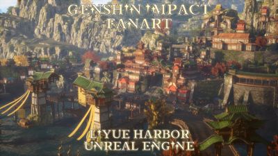 Ли Юэ - Три года в Ли Юэ: фанат Genshin Impact воссоздал город на Unreal Engine 5 - playground.ru