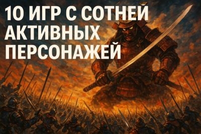 Массовка под контролем: 10 игр с сотней активных персонажей - coop-land.ru