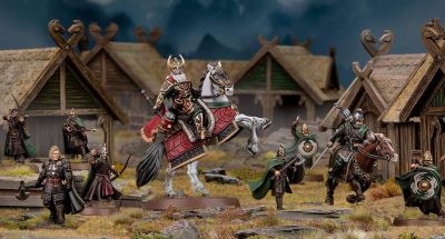 Хельм Молоторукий - Король Рохана: Разработчики Middle Earth Strategy Battle Game показали миниатюры Хельма Молоторукого - gametech.ru
