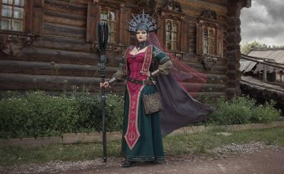 Могущественная ведьма: косплеерша воплотила образ главы Шабаша из «Сказок Старой Руси» - gametech.ru - Русь