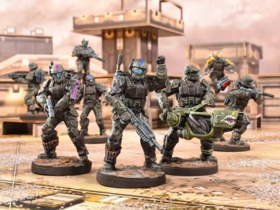 Открылся предзаказ на набор с миниатюрами First Feet into Hell для настольной игры Halo: Flashpoint - gametech.ru