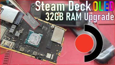 Модификаторы увеличили ОЗУ Steam Deck OLED до 32 ГБ - playground.ru