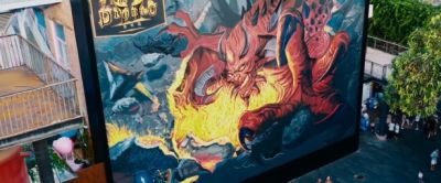 В Китае создали огромное граффити с Диабло в честь выхода Diablo II: Resurrected - noob-club.ru - Китай