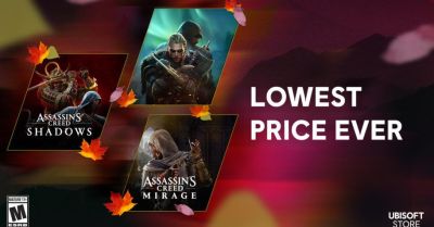 В Ubisoft Store началась осенняя распродажа с большими скидками на игры серии Assassin's Creed - до 90% - playground.ru