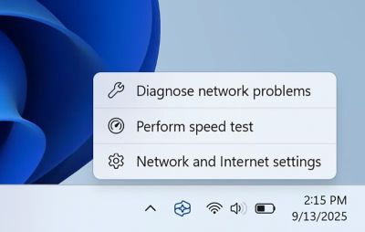 В Windows 11 тестируют встроенную функцию проверки скорости интернета - playground.ru