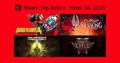 Borderlands 4 и Hollow Knight: Silksong лидируют по продажам в Steam - playground.ru