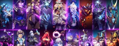 Все наборы сокровищницы Cosmic Heroes’ Hoard - dota2.ru