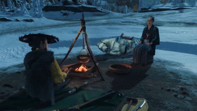 Создатели Ghost of Yotei раскрыли подробности о системе лагеря - playground.ru - Япония