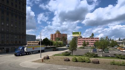 Новые скриншоты из будущего DLC Иллинойс для American Truck Simulator - Молин - playground.ru - Сша - штат Миссисипи - штат Иллинойс