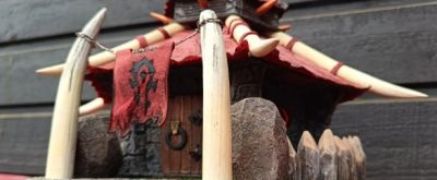 Фанат смастерил хижину орков из WoW - noob-club.ru