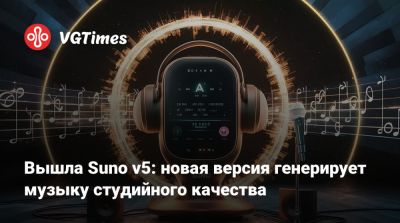Вышла Suno v5: новая версия генерирует музыку студийного качества - vgtimes.ru