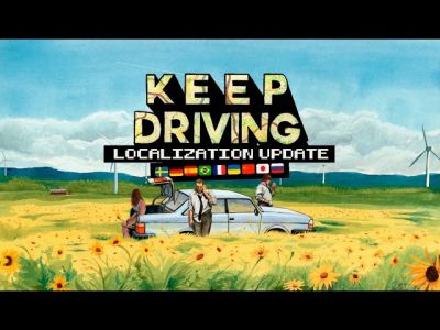 Keep Driving получила обновление с новым контентом и поддержку русского языка - playground.ru