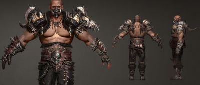 Гаррош Адский Крик - Концепт-арты снаряжения для персонажей Diablo IV под героев WoW от Pixel Mafia - noob-club.ru