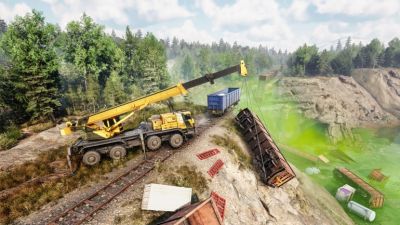 Для кооперативного симулятора RoadCraft вышло крупное дополнение Rebuild Expansion - coop-land.ru