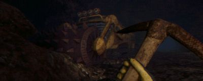 Откопайтесь из завала с помощью старого комбайна в игре Grindworm - horrorzone.ru