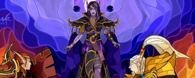 Портреты персонажей World of Warcraft от художницы Vesperianao - noob-club.ru