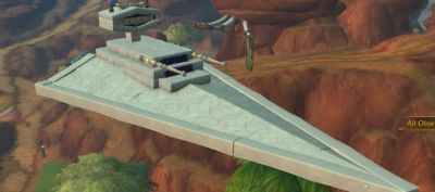 Игрок WoW возвел на дворе своего жилища технику из Star Wars - noob-club.ru