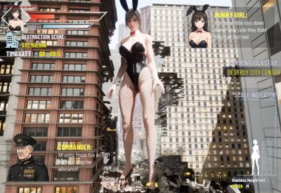 Симулятор гигантских девушек, разрушающих города Giantess Playground скоро выйдет в раннем доступе в Steam - playground.ru