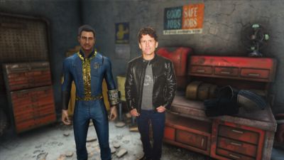 Тодд Говард - Моддер превратил Тодда Говарда в "бессмертную улитку" в Fallout 4, убивающую игрока одним касанием - playground.ru