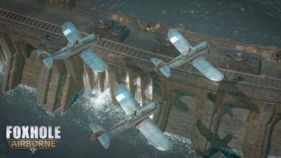 Военная песочница Foxhole готовится к началу эры воздушных сражений - mmo13.ru