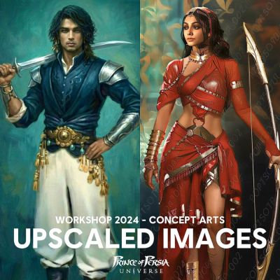 В сеть попали концепт-арты принца и принцессы Фары из отменённого ремейка Prince of Persia: The Sands of Time - playground.ru