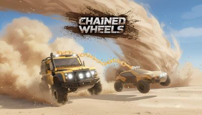 Chained Wheels – сложный симулятор бездорожья со скованными одной цепью автомобилями - coop-land.ru