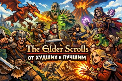 Все игры The Elder Scrolls от худших к лучшим - coop-land.ru