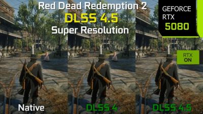 NVIDIA DLSS 4.5 в режиме качества обеспечивает лучшее качество изображения, чем нативное в Red Dead Redemption 2 - playground.ru