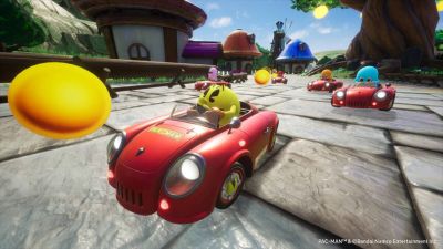 Пакман и призраки выходят на трассу в дополнении для Sonic Racing: CrossWorlds - mmo13.ru