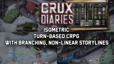 Анонсирована изометрическая ролевая игра Crux Diaries в сеттинге антиутопии - playground.ru