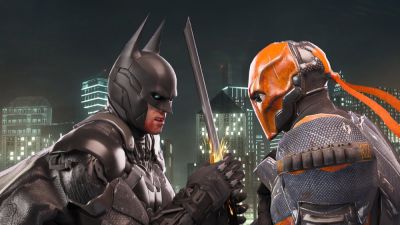 Моддер работает над добавлением полноценного боя с Дэфстроуком в Batman: Arkham Knight - playground.ru