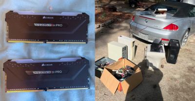 Пользователь Reddit нашёл на свалке комплект оперативной памяти DDR4 объёмом 64 ГБ, который сейчас стоит $500 - playground.ru